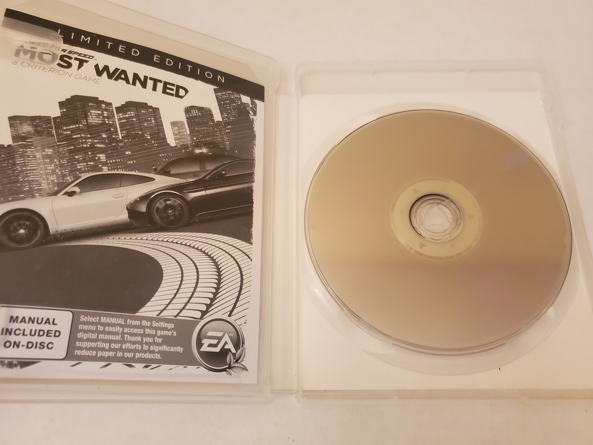 Jeu Need For Speed: Most Wanted - Édition Limitée PS3 - PAL FR - Très Bon état