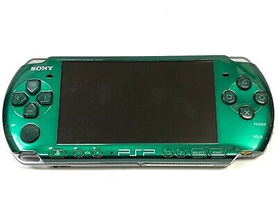 Playstation Portable Spirited Green PSP 3000SG Sony Limited Console F/S used