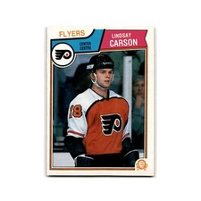1983 O-Pee-Chee Lindsay Carson RC Philadelphia Flyers #261