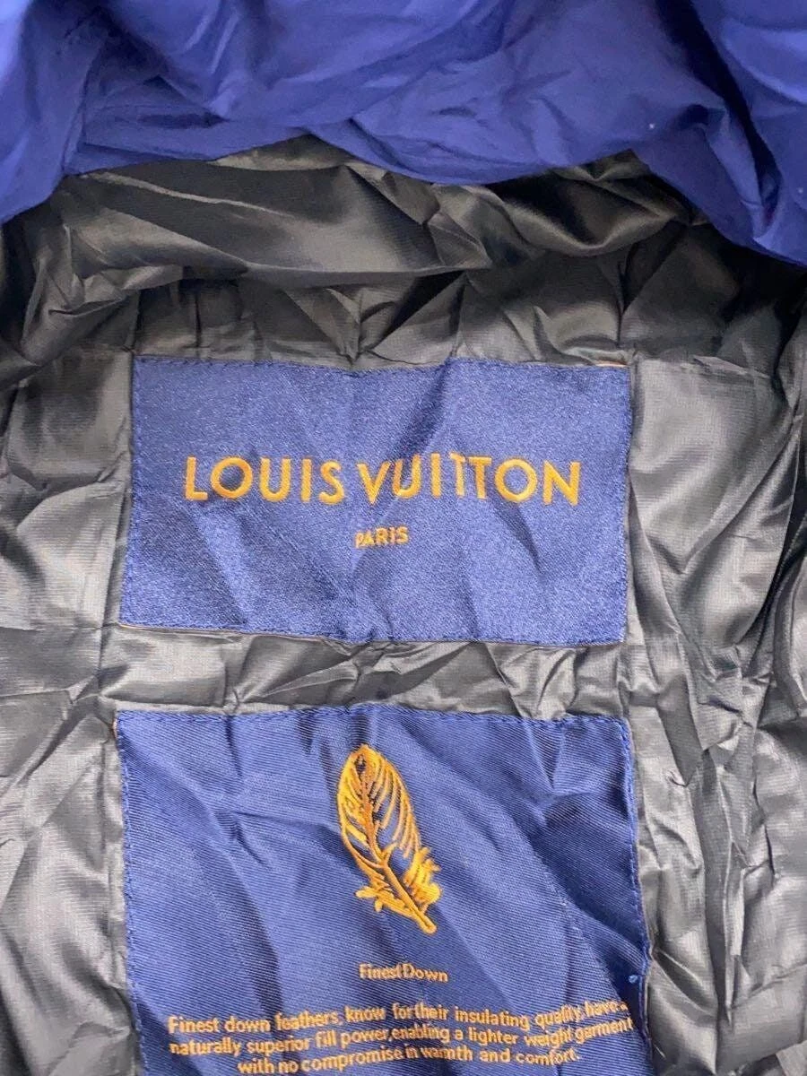 LOUIS VUITTON（LV） Piumino LOUIS VUITTON nylon 48 BLU tinta unita Rm181m PPX HEK31E