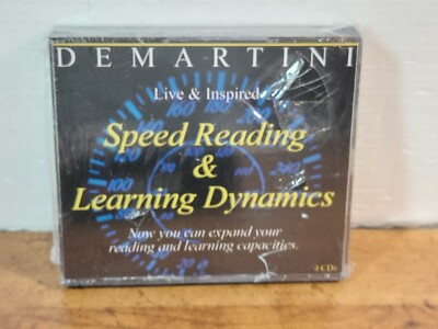 Demartini Speed Reading & Learning Dynamics 4-CD Set