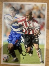 Nigel Quashie Southampton Hand Signed 7x5 bordered photo Autograph
