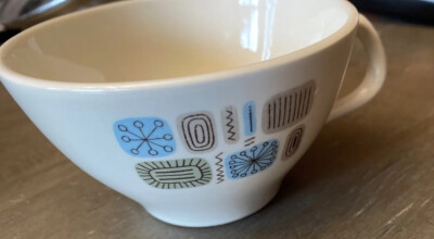 CANONSBURG TEMPORAMA -Atomic- Mid-Century Tea Cups only