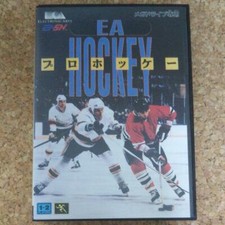 EA Pro Hockey Mega Drive MD Genesis Electric Arts Used Japan Sports Game Boxed