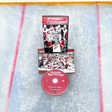 NHL Stanley Cup 2007-08 DVD Signed by Kirk Maltby & Brian Rafalski Red Wings