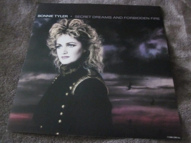 Bonnie Tyler 1986 Secret Dreams and Forbidden Fire 12x12 Promo Cover Flat Poster