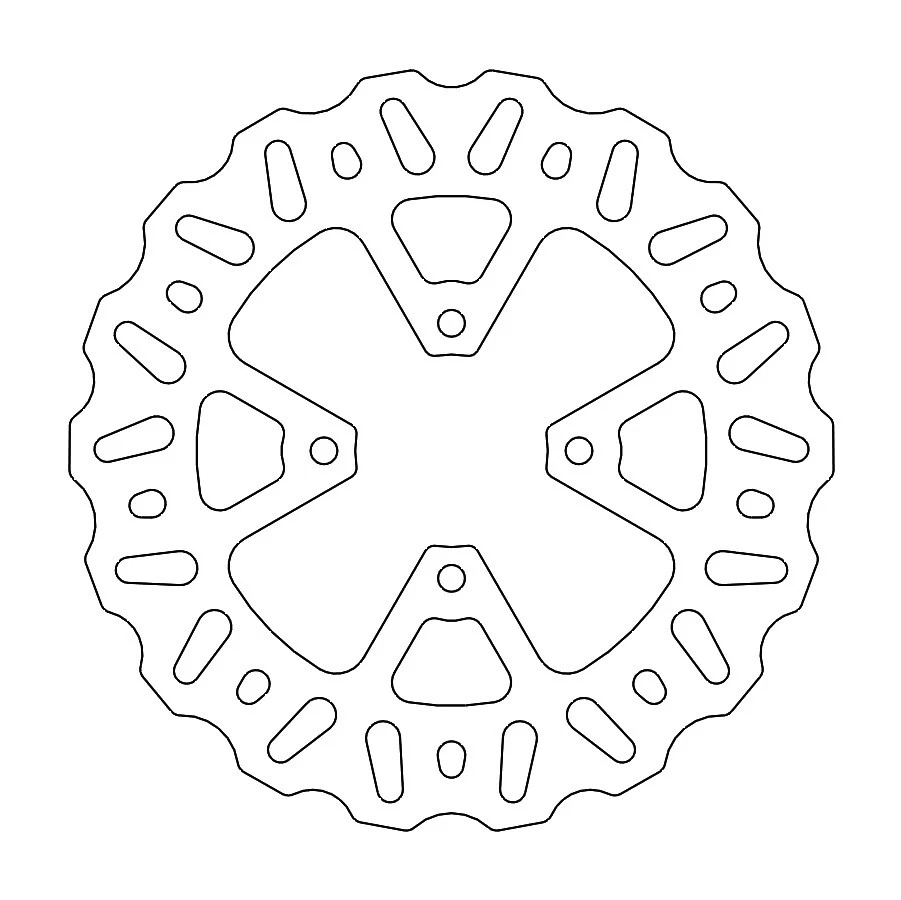 Disco de freio traseiro nitro Moto Master para KTM 65 SX 2023-2024 - Imagem 2 de 4