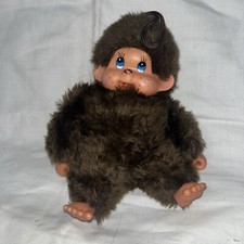 Vintage 1981 "Thumkey" Russ Brand Sucking Thumb Plush Stuffed Animal Monkey Cute