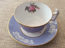 Copeland Spode Maritime Rose Tea Cup and Saucer Excellent Condition