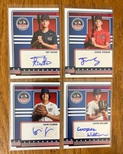 Gavin Stedman AUTO 2023 USA Baseball Stars & Stripes #NTDP-GS