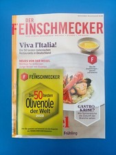Der Feinschmecker Heft 6 Juni/ 2023 ... Die beste 50 Olivenöle der Welt ...  NEU