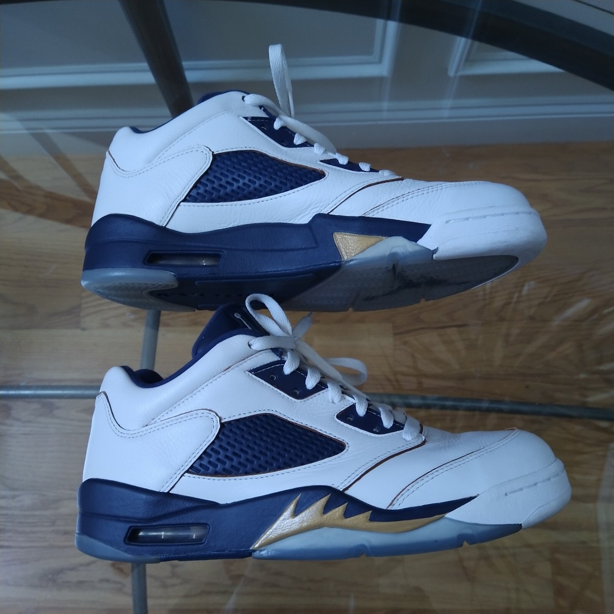Nike Air Jordan 5 Retro Low Dunk From Above Size 10.5. 819171-135
