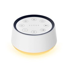 Brown Noise Sound Machine with 30 Soothing Sounds 12 Colors Night Light White...