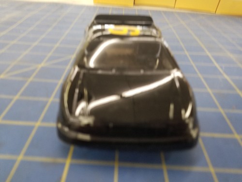 1/24 Champion Turbo Flex Super Truck Slot Car RTR - Black #9 from Mid America - Imagen 3 de 6