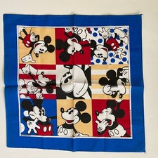 Vintage Walt Disney Bandana Mickey Mouse NWOT