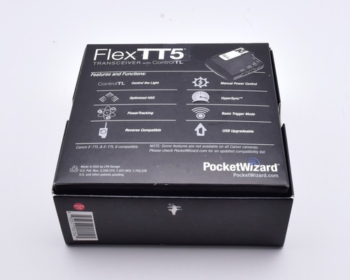 Pocket Wizard Flex TT5 Transceiver for Canon AC5 RF Soft Shield (#10055) - Picture 2 of 11