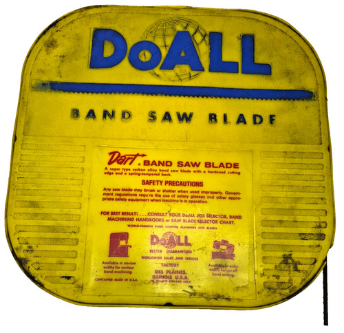DO-ALL BAND SAW BLADE CLAW TOOTH APPROX. 100FT 3/8" 6 TPI