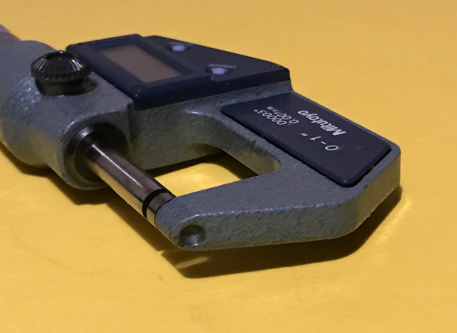 Mitutoyo 29376530 Digital Micrometer with Case & Instructions MDC