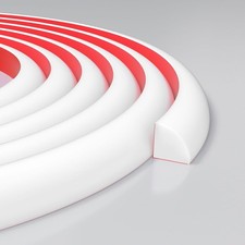 3/4 Inch Flexible Quarter Round Molding, Peel and Stick Rubber Floor Trim,