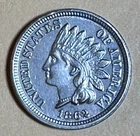 1862 INDIAN HEAD CENT FULL LIBERTY