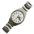 Vintage 34mm Seiko 7123-8429-P Railroad 2 Jewel Men's Quartz Wristwatch Japan