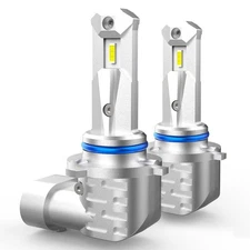 9006 HB4 LED Bulb Conversion Kit Low Beam White Super Bright 6500K Error Free