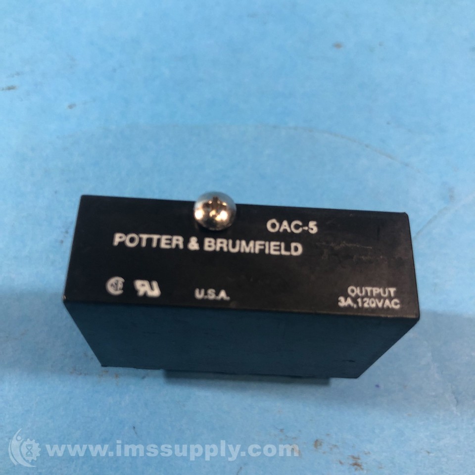 Potter Expansion Module Potter & Brumfield OAC-5 3 Amp AC Output Module USIP | eBay UK