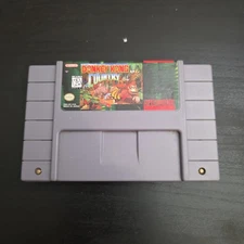 Donkey Kong Country Nintendo SNES Video Authentic Game Cartridge Tested!