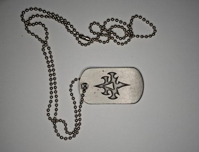 Vintage Warhammer 40k Dark Eldar / Drukhari Dog Tag - GW Battlegear - MINT