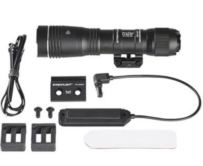 Streamlight ProTac 2.0 with tape switch and picatinny rail/M-LOK mounts