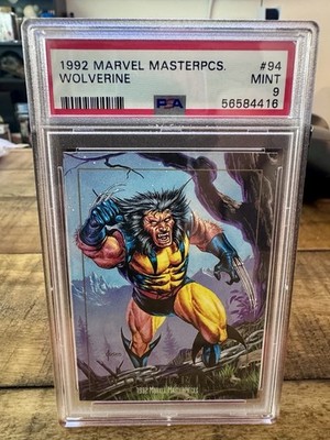 1992 Marvel Masterpieces Wolverine #94 PSA 9 MINT