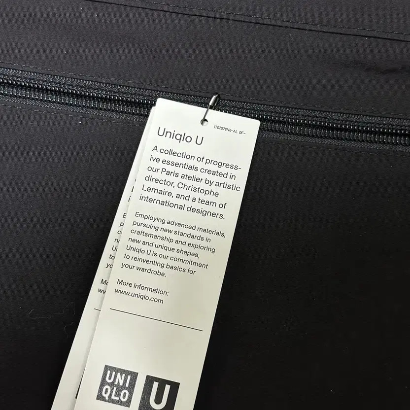 Uniclo U Crossbody Bag - Black thumbnail 8