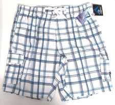 Kanu Surf Men's Swim Trunk MILES - White with Blue - XXL