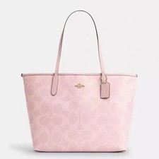Tote Bag Canvas Powder Pink CAL49 NEW