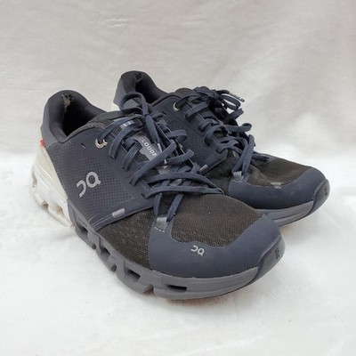 On Cloudflyer Shoes Men's Size 9 Black/White Athletic Sneakers Running