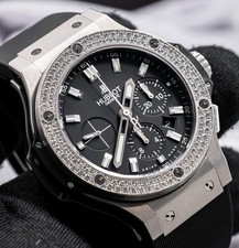 Hublot Big Bang 44 Original Steel Diamonds FACTORY $19K MSRP 301.SX.1170.RX.1104 7