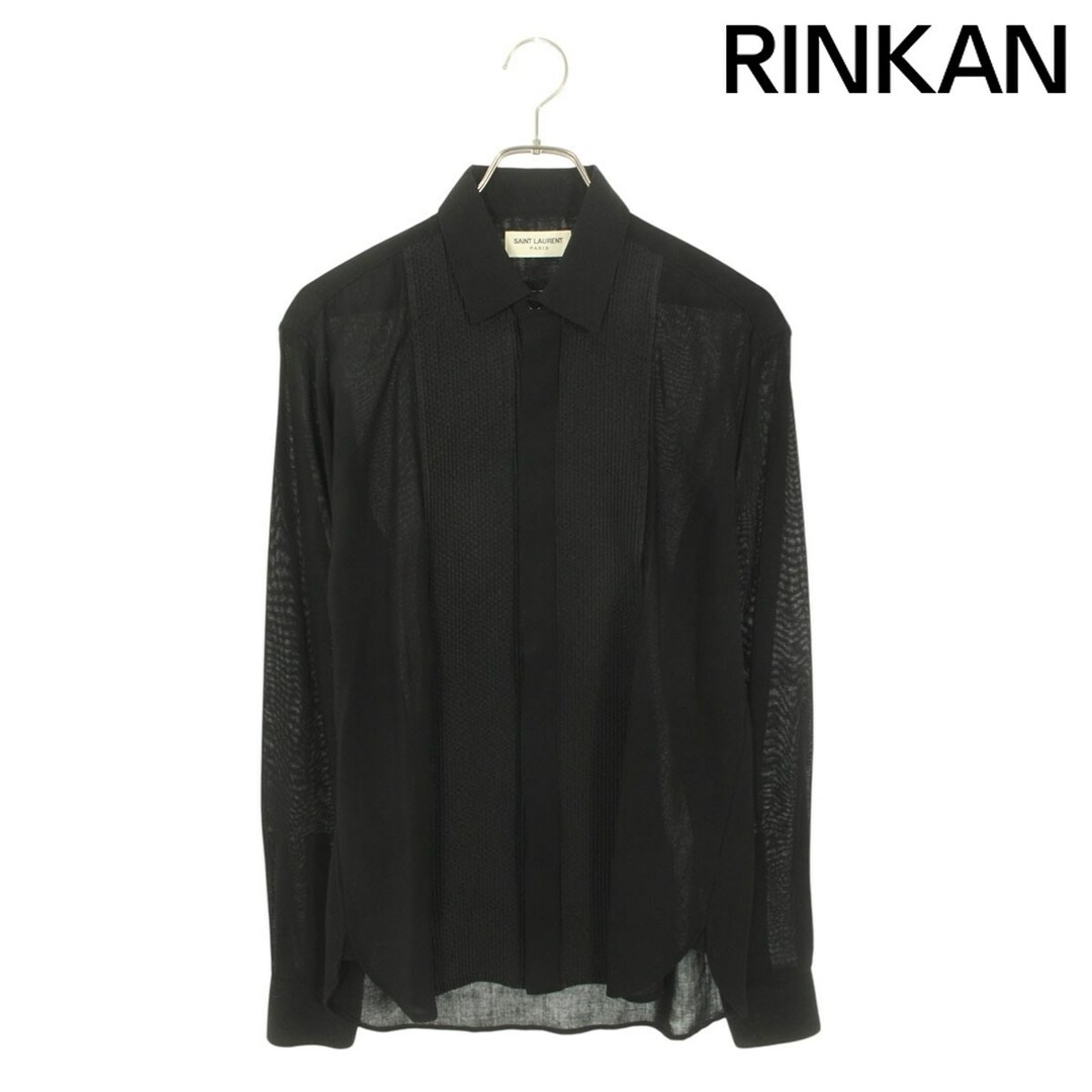 Saint Laurent Paris 485391 Y069R camicia lana manica lunga uomo 38 usata 8947c18a86