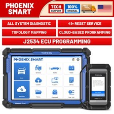 TOPDON Phoenix Smart Active Test Pro-Level Car Diagnostic Scanner Ky Programming