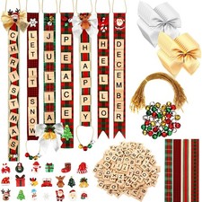 452 Pcs Personalized Christmas Craft Kits DIY Christmas Ornaments for Adults ...
