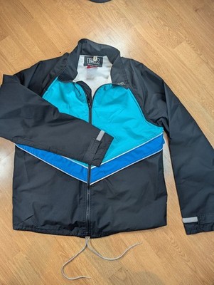 Vintage Bill Rodgers Running Jacket Mens L Thintech 3M Waterproof Windbreaker