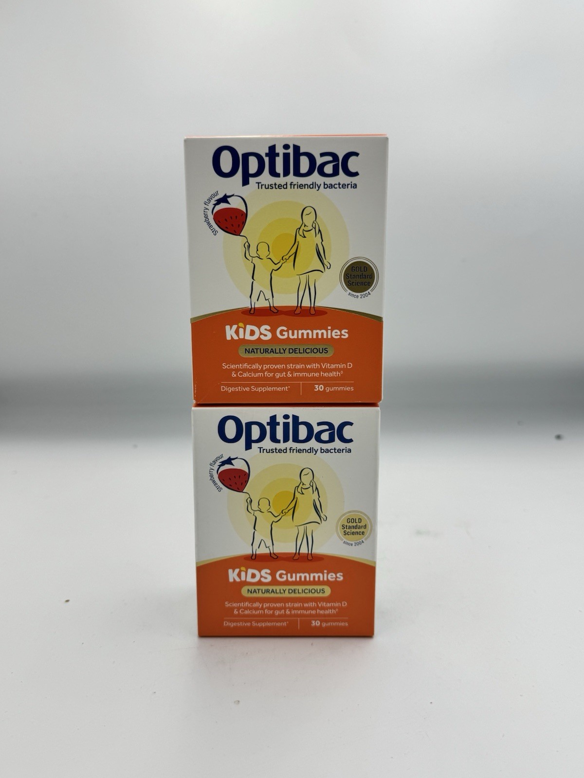 Optibac Kids Gummies 2x 30 Strawberry Probiotic Immune Digestive