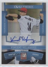 2010 Donruss Elite Extra Edition 397/799 Vince Velasquez Vincent #19 Auto sh7