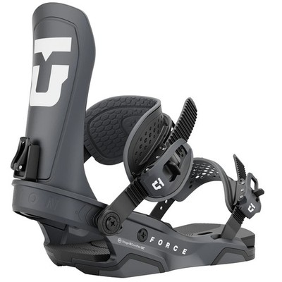 Union Force Snowboard Bindung Team HB Gunmetal All Mountain Freestyle NEU