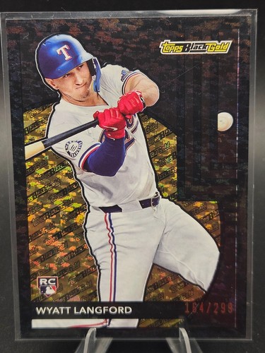 2024 Topps Update Series - Topps Black Gold /299 Wyatt Langford #BG-10 (RC)