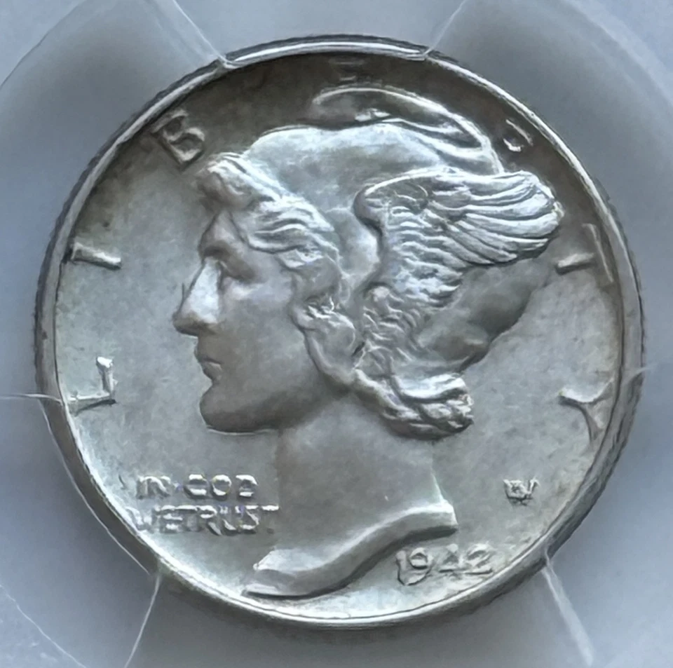 1942 Mercury Dime - PCGS MS 63 - Image 3 of 4