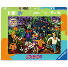RAVENSBURGER 1000 PIECE PUZZLE HAPPY HALLOWEEN SCOOBY DOO 2026 PRE ORDER OUT