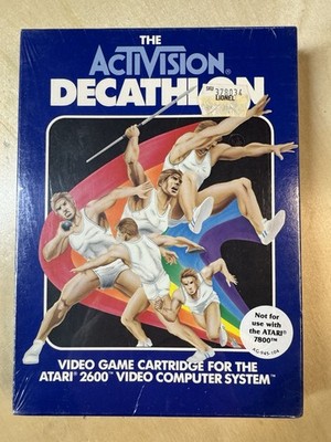 Activision Decathlon Atari 2600 1983 CIB Game - New & Sealed - Beautiful!