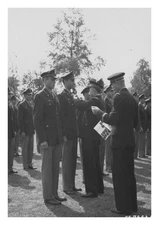 401st Bomb Group Colonel Seawell Croix de Guerre France May 1945