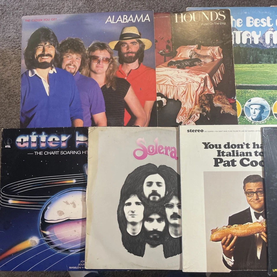 Lot of 10 Vinyl LPs – Country Pop Jazz Christmas Mix – Alabama Al Hirt Stax — 第 2/4 张图片