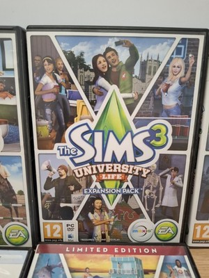 Die SIMS 3 PC DVD Spielepaket 5 Spiele u.a. SIMS Supernatural - gebraucht